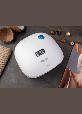 LED+UV лампа SUN 4S 48W для маникюра (Оригинал). Гарантия – 12 месяцев! SUNUV (306548318)