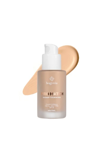 Тональный крем для лица Bogenia Pro Match Radiant Foundation (BG609), 002 neutral Натуральный нейтральный No Brand (385294987)