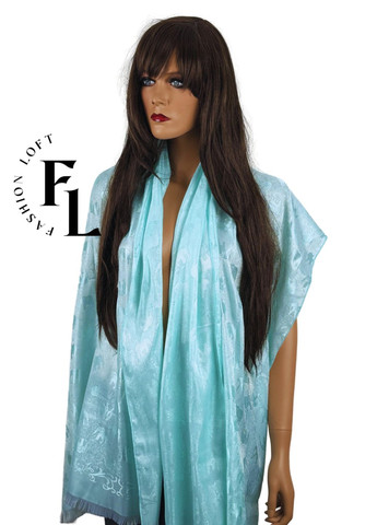 Женский шарф палантин (100% шелк 170х70см) Fashion Loft (296267156)