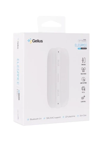 Беспроводные наушники TWS Elegance GP-TWS044 White Gelius (388395558)