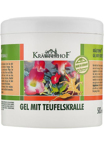 Гель для тела согревающий с экстрактом Когтя дьявола 250ml (280735-24544) Krauterhof (368659692)