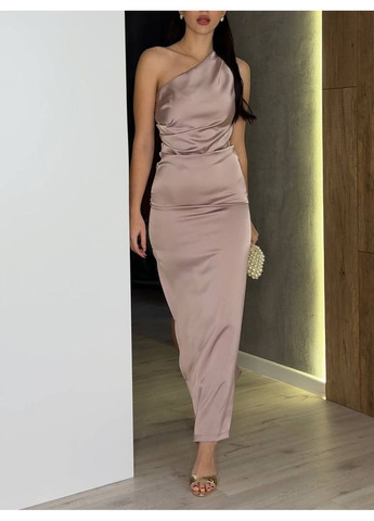 Пудрова повсякденний сукня жіноча KaraMix однотонна