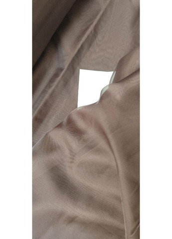 Тюль шифон шоколадний без обважнювача 700х220 No Brand (353834069)