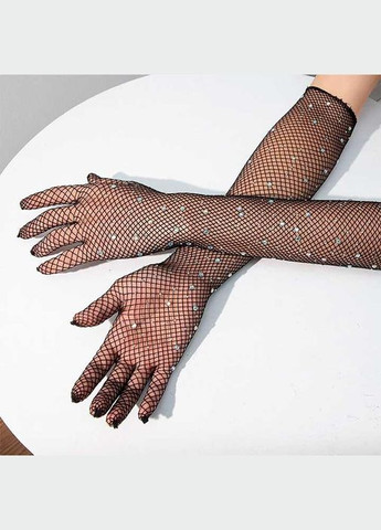 Сексуальні довгі рукавички зі стразами — XS/S/M — Еротична білизна Drive No Brand (327875877)