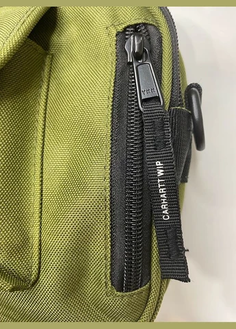 Сумка через плече Кархарт 17х17х7 ver.2 зелений Carhartt (374973867)
