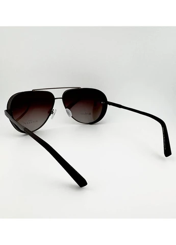 Солнцезащитные Очки Авиаторы TR9031 Col.27-G3 Polarized, Коричневые Thom RICHARD (388404807)