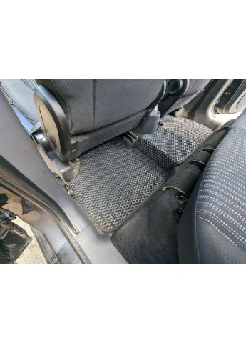 Килимки в салон з 3Д лапою для Mitsubishi (5дв) 2004-2012 Eva Colt (360616591)