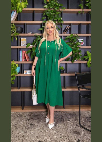 Зеленое платье Soho