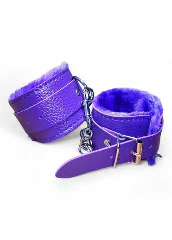 Наручники BDSM зв'язування БДСМ садо мазо атрибутика фіолетового кольору з м'якою обробкою China (317747644)