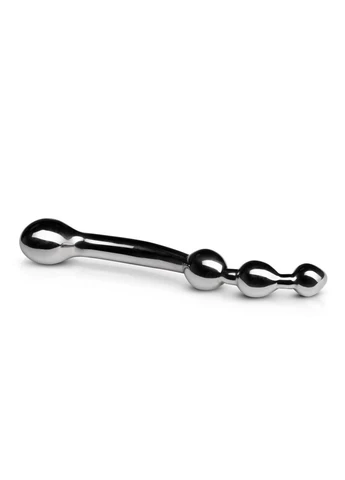 Анально-вагінальний стимулятор Multi-Stim Pleasure Wand Metal Anal Dildo Sinner Gear Unbendable (314507765)