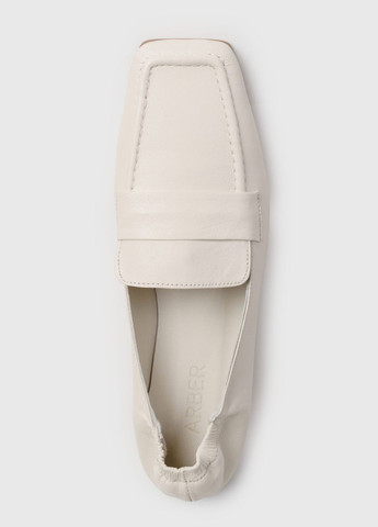 Мокасини жіночі білі Arber Лофери (297868984)