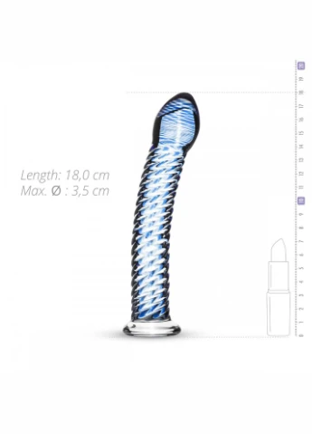 Фаллоимитатор стекло Glass Dildo No.05 Gildo (305075549)