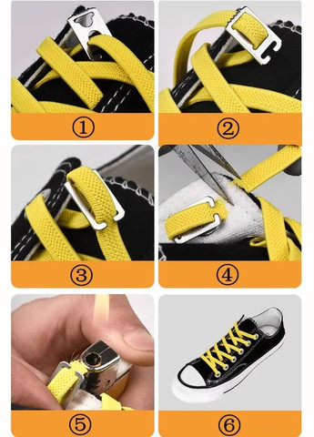 Эластичные плоские шнурки 8мм с потайными фиксаторами PRC (329880695)