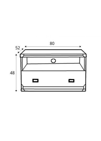 Тумба под телевизор ВМК (БРВ) Индиана JRTV1S (GRB1954) БРВ-Україна (315496333)