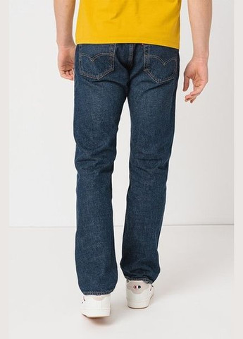 Темно-синие демисезонные прямые джинсы 501 PREMIUM Levi's