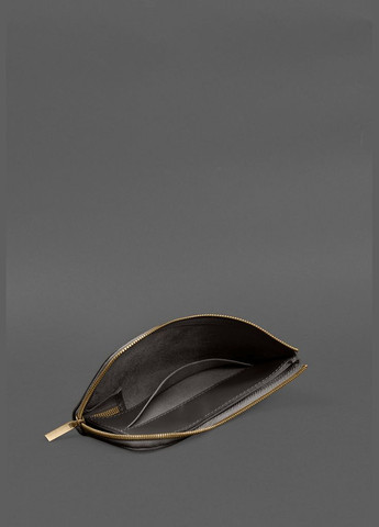 Шкіряне портмоне-купюрник на блискавці 14.1 темно-коричневе (A-028722) BlankNote (328444633)