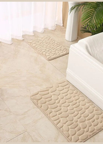 Набор ковриков в ванную комнату No Brand Stone PREMIUM (279335484)