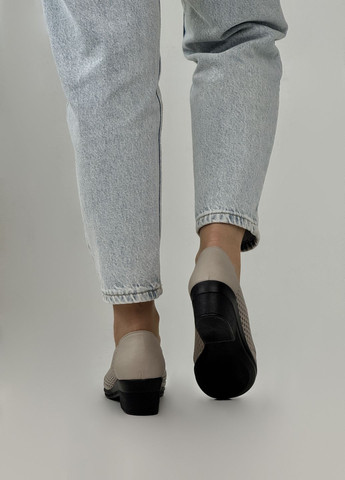 Sherlock Soon Туфлі жіночі шкіряні на повну ніжку кавовий з натуральна шкіра, туреччина — демісезон (335718195)