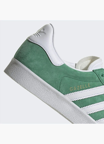 Зелені Осінні кросівки чоловічі gazelle 85 shoes green gy2532 adidas