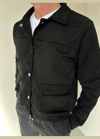 Черная демисезонная куртка мужская No Brand