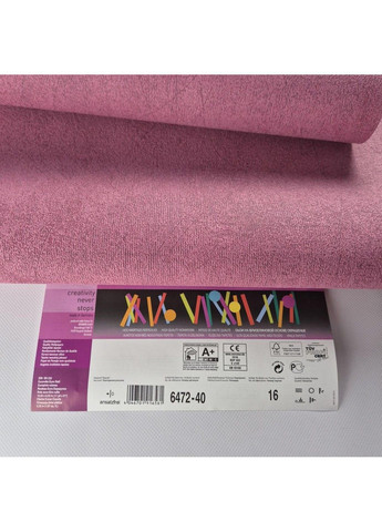 Шпалери вінілові на флізеліні 0.53 × 10.05 м 91658, рожеві — для спальні, дитячої, вітальні MARBURG (368895599)