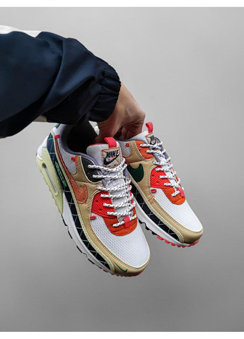 КРОССОВКИ ЖЕНСКИЕ NIKE AIR MAX 90 MOUNTAINEERING НАЙК АИР МАКС 90 No Brand бежевые демисезоны (367174550)