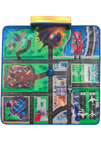 Щенячий патруль Мегакіно Ігровий килимок та машинки Гонщик, Вікторія Венс PAW Patrol The Mighty Movie Play Mat Spin Master (365251733)