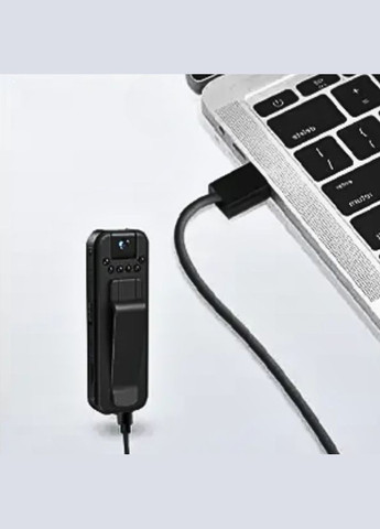 Нагрудна боді-камера відеоспостереження L7 з детектором руху та нічним баченням, Чорний No Brand (322053482)