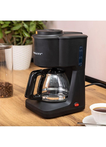 Кофеварка капельная Sokany с подогревом кофейника 600 мл No Brand (369472918)