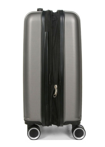 Валіза ручна поклажа S сіра 55х35х21(+5)см/38л/2.6кг/ 623 WORLDLINE (324802039)