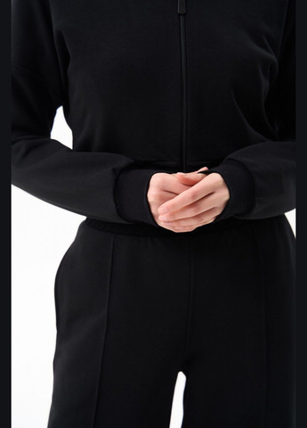 Женский костюм двойка цвет черный р.L 454286 New Trend (289477985)