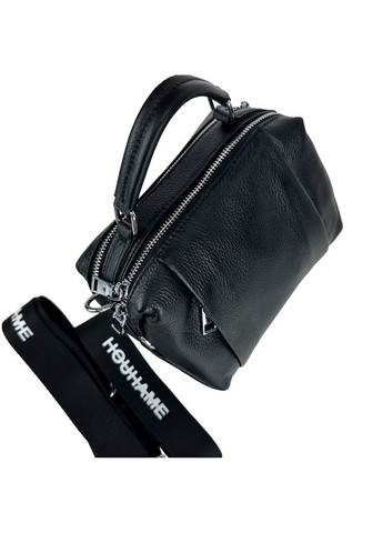 Женское кожаное черное кроссбоди RoyalBag NB2-8686A (299179409)