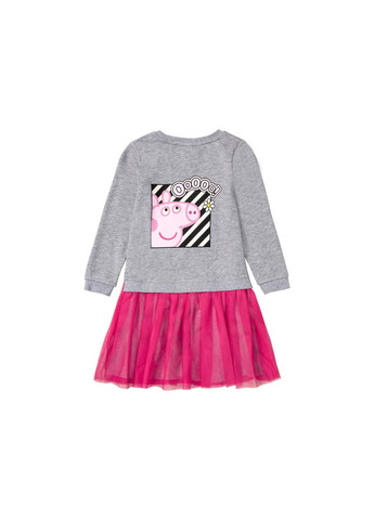 Сіра сукня з фатиновою спідницею для дівчинки свинка пеппа 434448 сірий Disney (321974634)