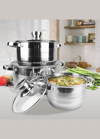 Набор посуды 6 пр 22206L-MR Maestro (316517315)