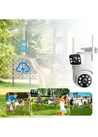 Беспроводная поворотная WiFi камера SZSINOCAM TY-Q2 O-KAM Pro / Внешняя камера видеонаблюдения HandyHeat (367074331)