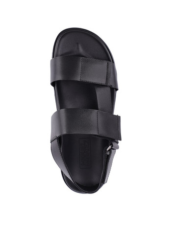 мужские сандалии 006-5 вл-23 черный кожа Miguel Miratez