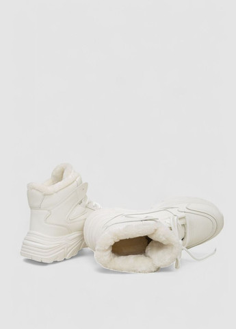 Кроссовки женские зимние на меху Ager 248RDM06 белые демисезоны (339597311)