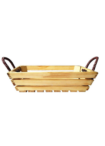 Лоток для овочів і фруктів з дерева Корн ваніль (ЯХО-003102) No Brand (327849246)