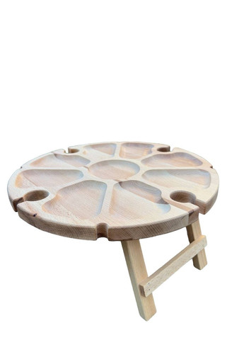 Винний столик Буковий (на 5 бокалів) No Brand (330774543)