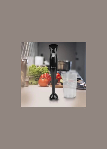 Блендер DOMOTEC MS-5105 (погружной, 400Вт, пластик, + стакан) Mirascreen (357346559)