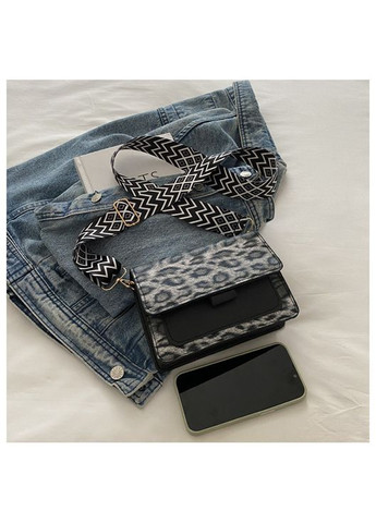 Женская сумка 9588 кросс-боди леопардовая No Brand (344446631)