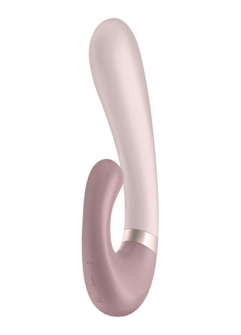Двойной смарт вибратор с функцией нагрева Heat Wave Connect App Mauve Satisfyer (289868808)