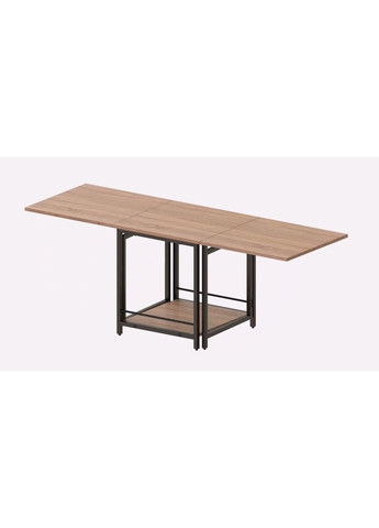 Стіл журнальний трансформер Куб Комбо 540x532x500 Чорний метал ДСП 16 мм (FRD-105154) Ferrum-decor (353500630)