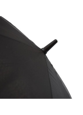 Чёрный зонт-трость полуавтомат, с карбоновым держателем и прорезиненой изогнутой ручкой supreme Gildan (279540635)