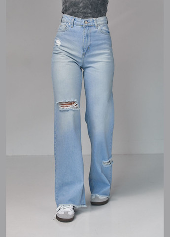 Жіночі джинси з рваними елементами 2967 Lurex - (292252893)