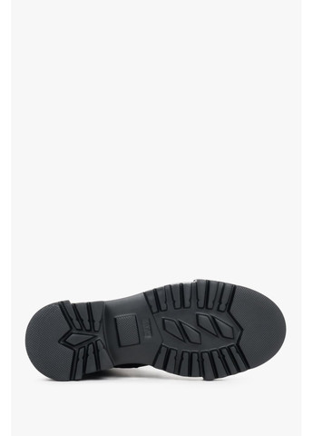 Осенние ботинки, цвет черный Estro