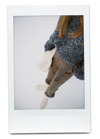 сапоги,слоновой кости, NA-KD