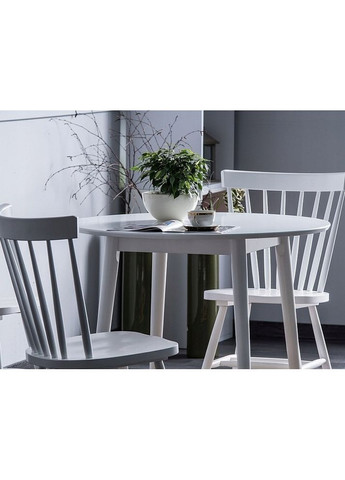 Стіл обідній Larson 90x90 Білий LARSONB90 Signal (372178738)