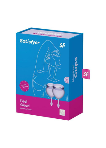 Менструальные чаши Feel Good Violet Satisfyer (362453430)