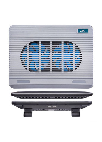 Охлаждающая подставка для ноутбука 5555 Silver RIVACASE (339085031)